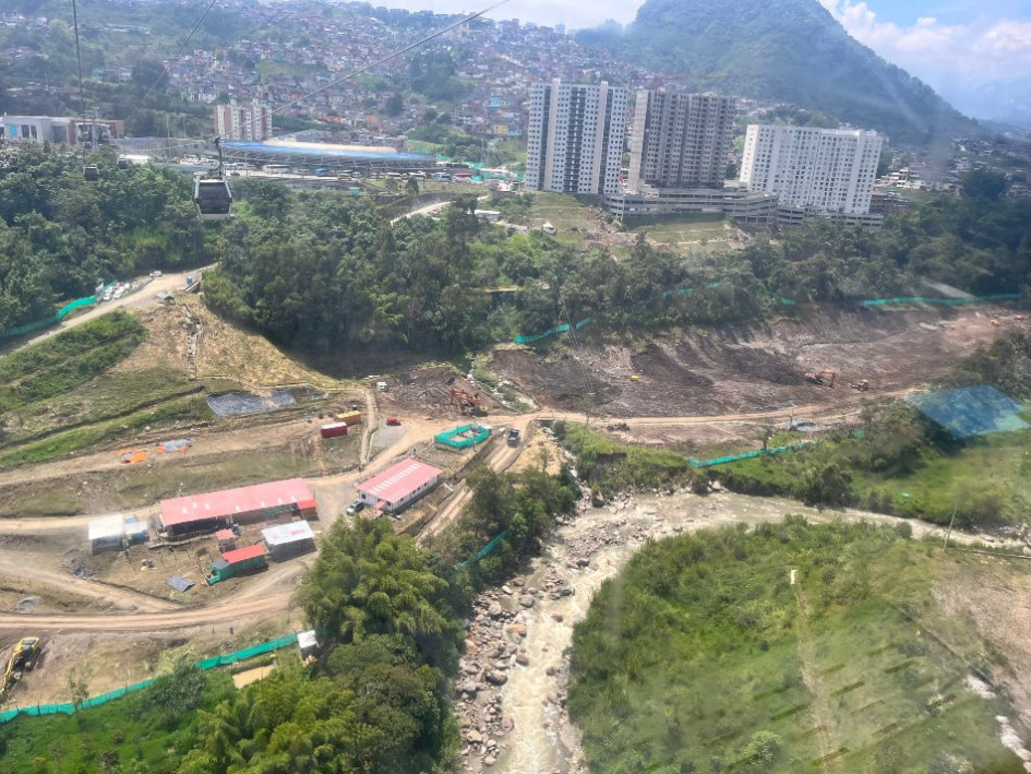 Así lucen los actuales avances de obra de la PTAR en el sector de Los Cámbulos. Así lucen los actuales avances de obra de la PTAR en el sector de Los Cámbulos.