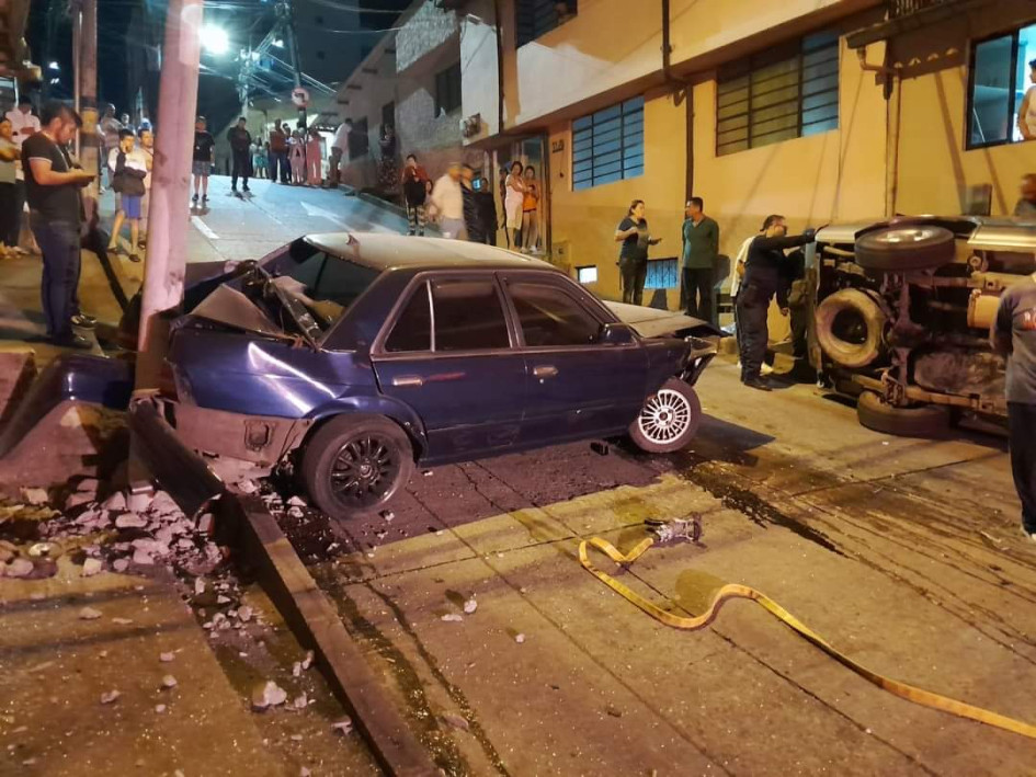 El primer accidente de este 22 de julio fue un choque en la calle 11 con carrera 6 de Villamaría. El primer accidente de este 22 de julio fue un choque en la calle 11 con carrera 6 de Villamaría.
