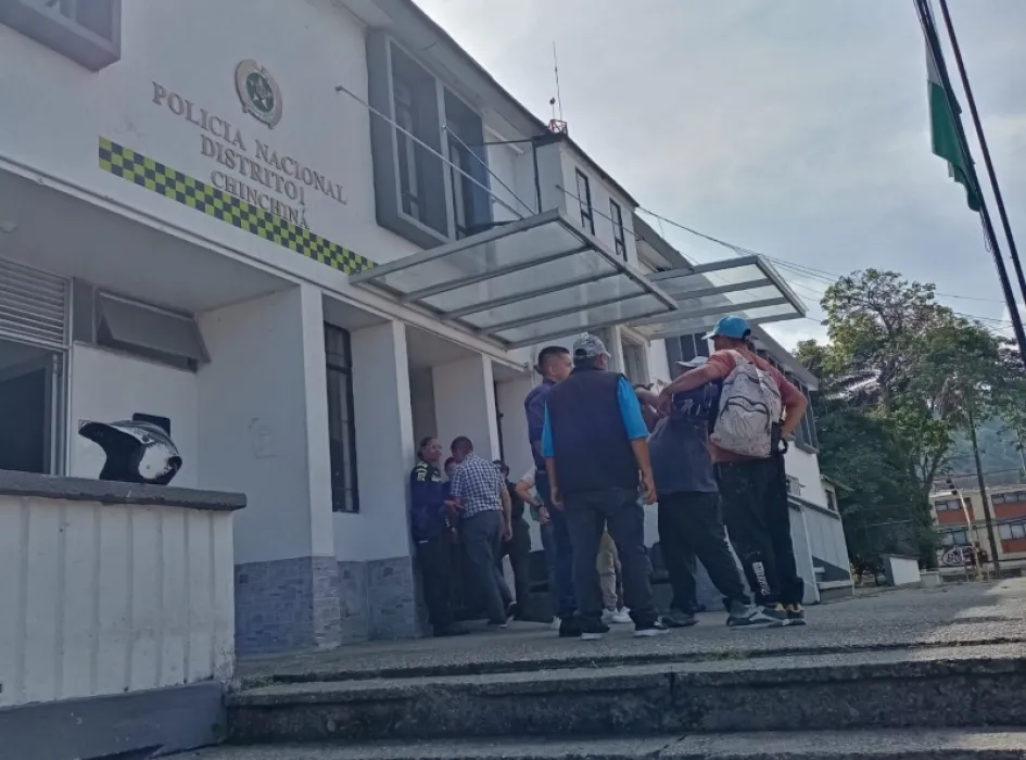 Estación de Policía de Chinchiná. Estación de Policía de Chinchiná.