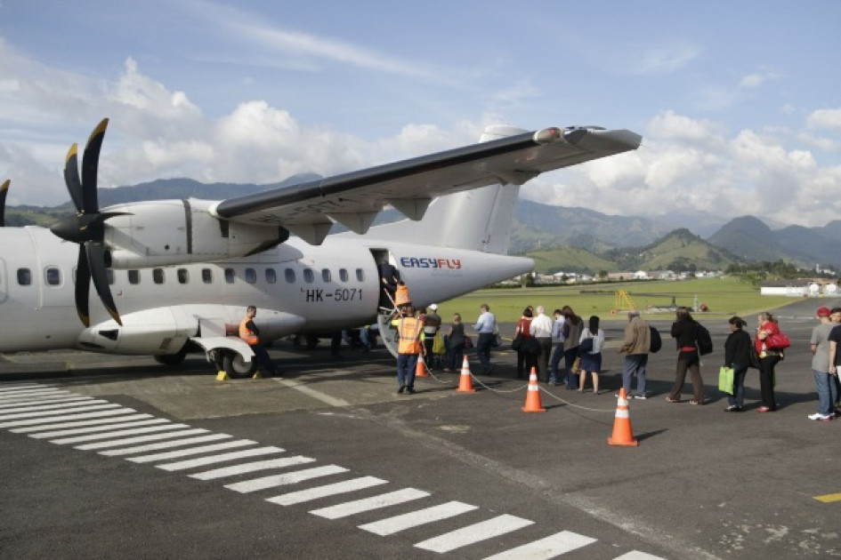 Easyfly es la única aerolínea que opera en La Nubia.