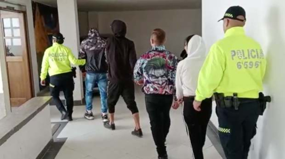 En Aranzazu capturaron a cuatro jíbaros. En Aranzazu capturaron a cuatro jíbaros.