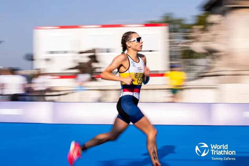 "Test Event París; Me siento agradecida de poder vivir esta valiosa experiencia para mi carrera deportiva, P39 el día de hoy, con ganas de más", escribió María Carolina Velásquez en su cuenta de Instagram. 