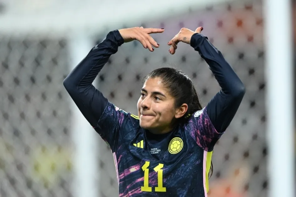 Catalina Usme, el símbolo de la victoria de Colombia sobre Jamaica y el paso a los cuartos de final del Mundial. Catalina Usme, el símbolo de la victoria de Colombia sobre Jamaica y el paso a los cuartos de final del Mundial.