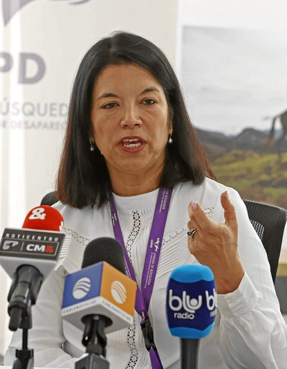 Foto | EFE | LA PATRIA La directora general de la UPBD, Luz Janeth Forero, enfatizó la importancia de "fortalecer la participación con las víctimas, las relaciones interinstitucionales y seguir posicionando a la unidad y su mandato" en el centro de la conversación pública. Foto | EFE | LA PATRIA La directora general de la UPBD, Luz Janeth Forero, enfatizó la importancia de "fortalecer la participación con las víctimas, las relaciones interinstitucionales y seguir posicionando a la unidad y su mandato" en el centro de la conversación pública.