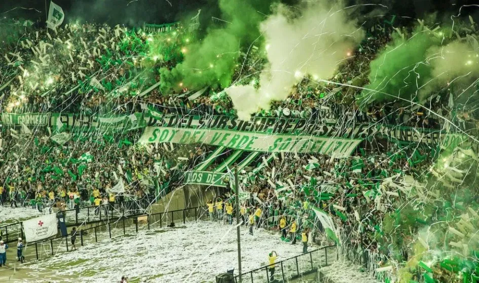 Los Del Sur, barra de Atlético Nacional. Los Del Sur, barra de Atlético Nacional.