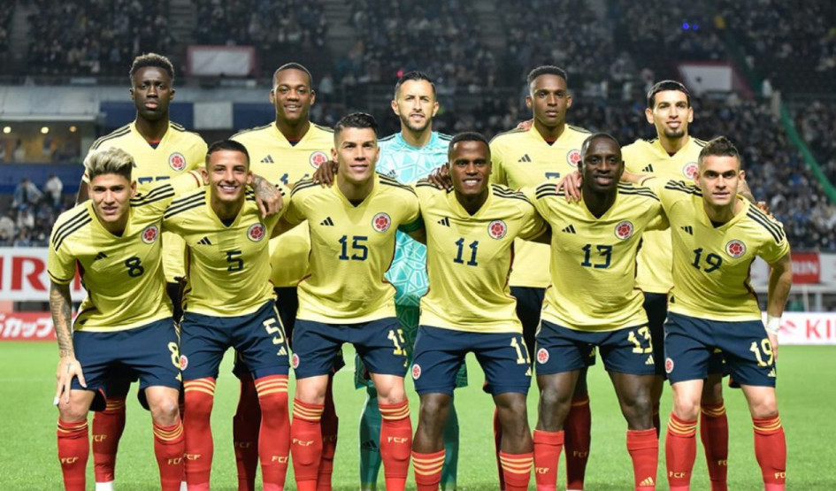 El último partido jugado por la Selección Colombia masculina de mayores fue el 16 de junio en un amistoso ante Irak. Esta fue la plantilla inicialista de ese día, en el que los cafeteros vencieron 1-0 a los de Oriente Medio con gol de Mateo Cassierra. El último partido jugado por la Selección Colombia masculina de mayores fue el 16 de junio en un amistoso ante Irak. Esta fue la plantilla inicialista de ese día, en el que los cafeteros vencieron 1-0 a los de Oriente Medio con gol de Mateo Cassierra.
