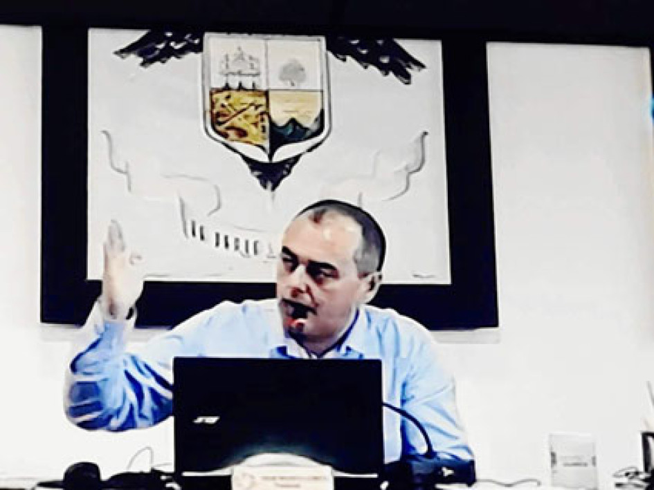 Ofreció disculpas Foto | LA PATRIA Ofreció disculpas Foto | LA PATRIA