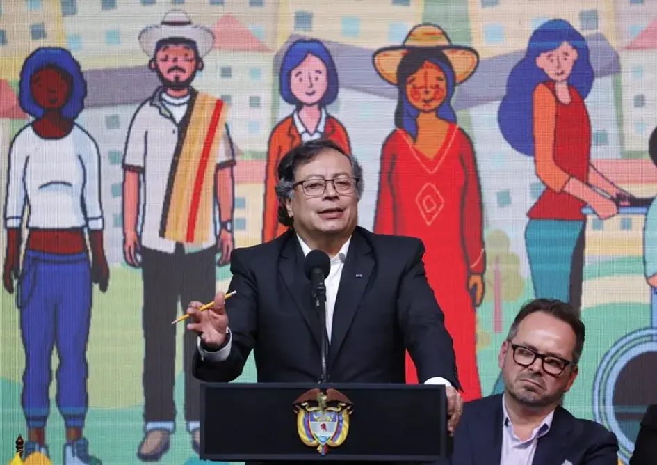 Gustavo Petro, presidente de Colombia. Gustavo Petro, presidente de Colombia.
