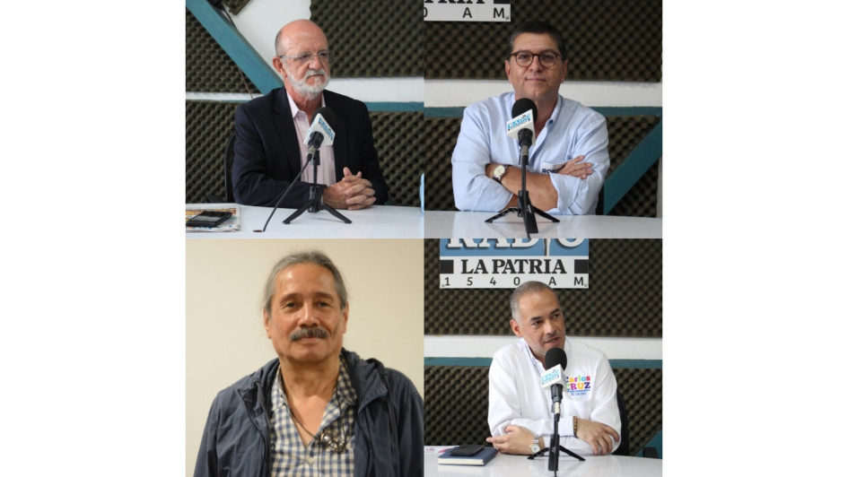 Henry Gutiérrez, Luis Roberto Rivas, Fernando Toro y Carlos Andrés Cruz, en términos deportivos, están en la carrera por llegar de primeros a la meta de la Gobernación de Caldas. Henry Gutiérrez, Luis Roberto Rivas, Fernando Toro y Carlos Andrés Cruz, en términos deportivos, están en la carrera por llegar de primeros a la meta de la Gobernación de Caldas.