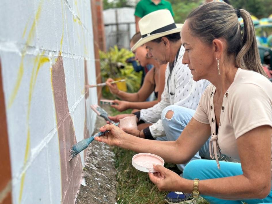 El mural. El mural.