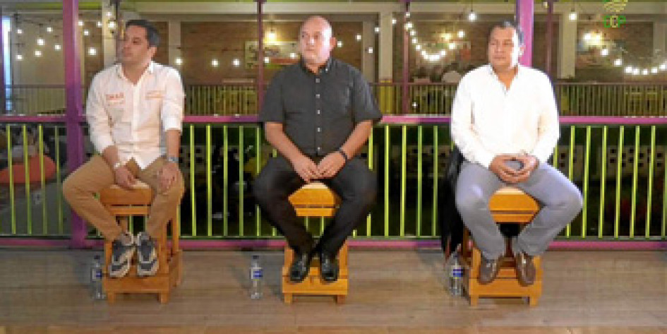La Corporación Cívica Progresar realizó un debate con los tres candidatos a la Alcaldía de Anserma (Caldas).