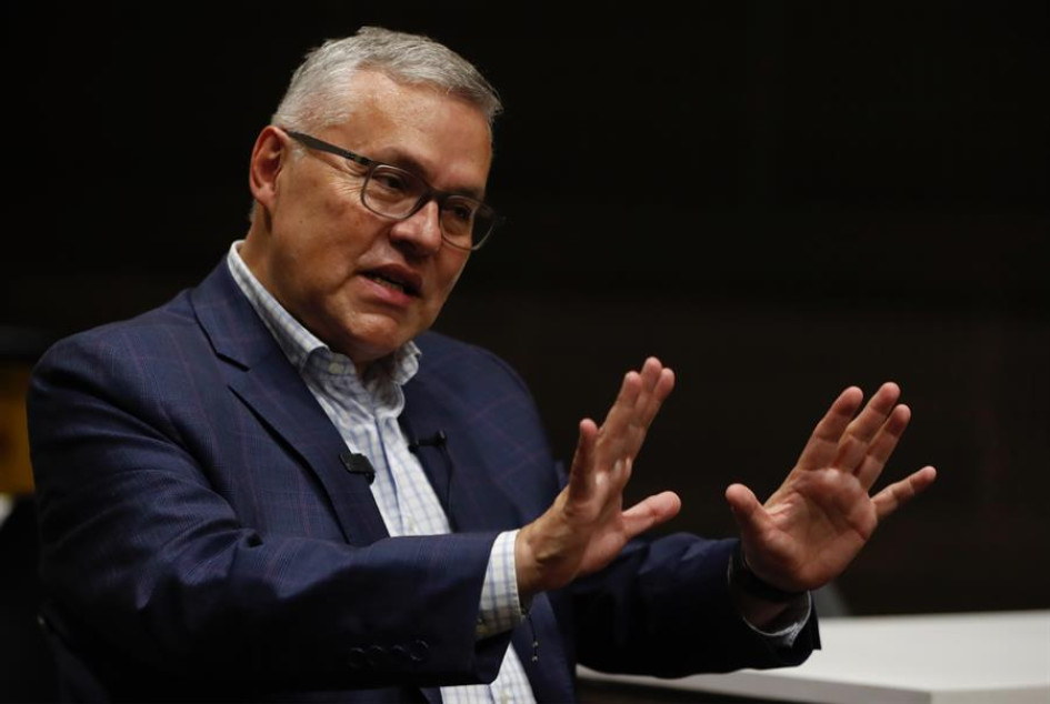 Néstor Osuna, ministro de Justicia de Colombia. Néstor Osuna, ministro de Justicia de Colombia.