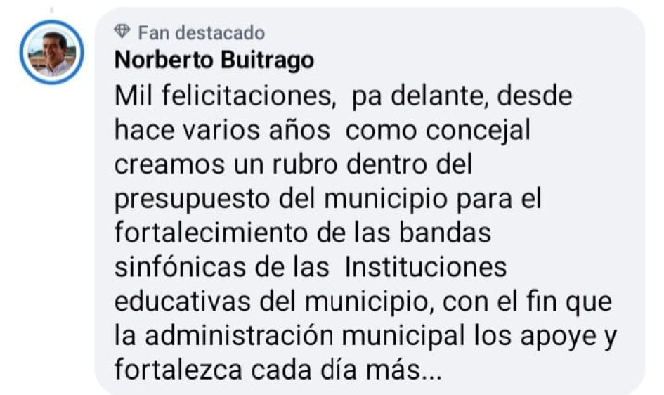 Recuerda su apoyo en plena campaña Foto | Tomada de Facebook | LA PATRIA Recuerda su apoyo en plena campaña Foto | Tomada de Facebook | LA PATRIA