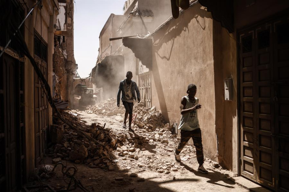 Destrucción en Marrakech mientras el número de muertos por el terremoto supera los 2.800. Destrucción en Marrakech mientras el número de muertos por el terremoto supera los 2.800.