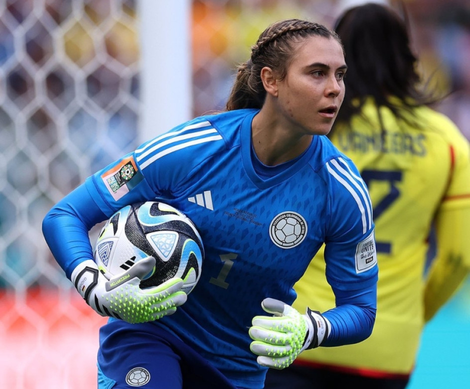 Catalina Pérez, jugadora del Werder Bremen y portera de la Selección Colombia femenina. Catalina Pérez, jugadora del Werder Bremen y portera de la Selección Colombia femenina.