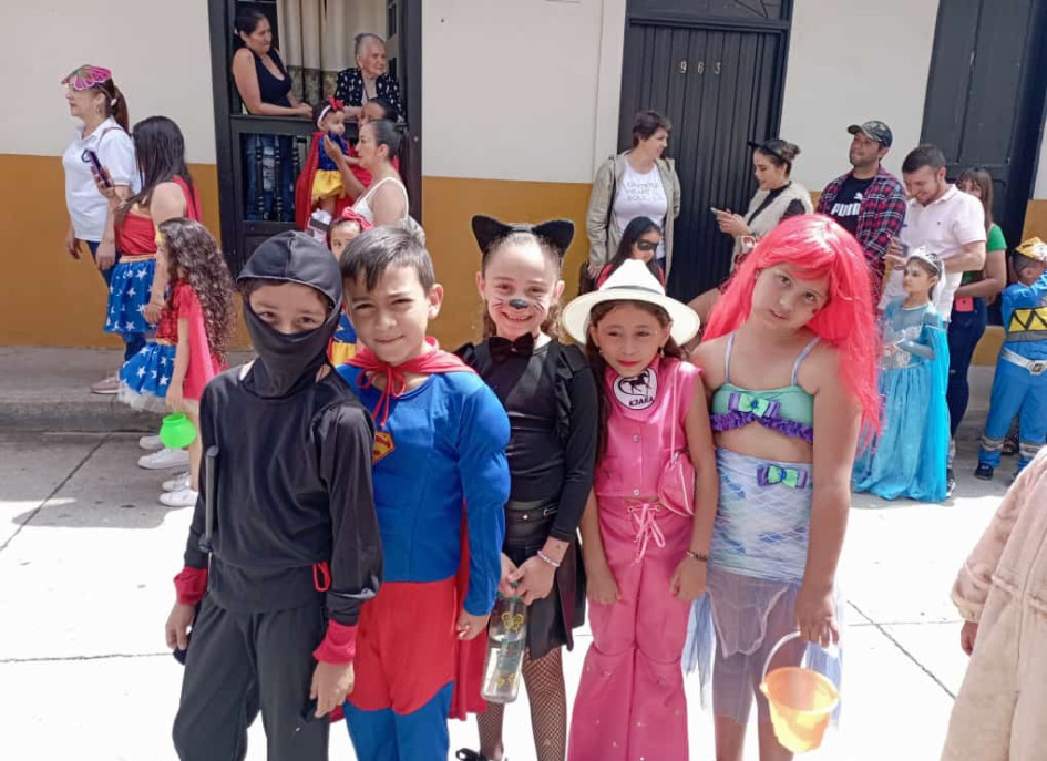 Disfraces en Pácora (Caldas)