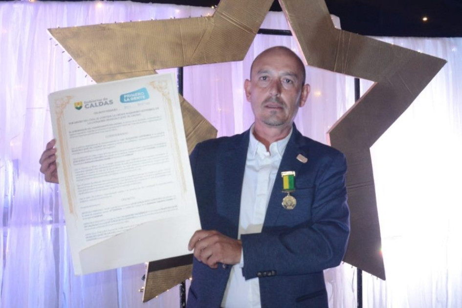 José Edilio Soto, el mejor docente de Caldas 2023 José Edilio Soto, el mejor docente de Caldas 2023