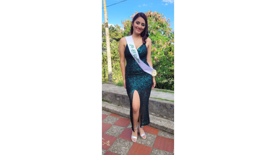 Sofía Cortés, reina del corregimiento Santa Elena. Sofía Cortés, reina del corregimiento Santa Elena.