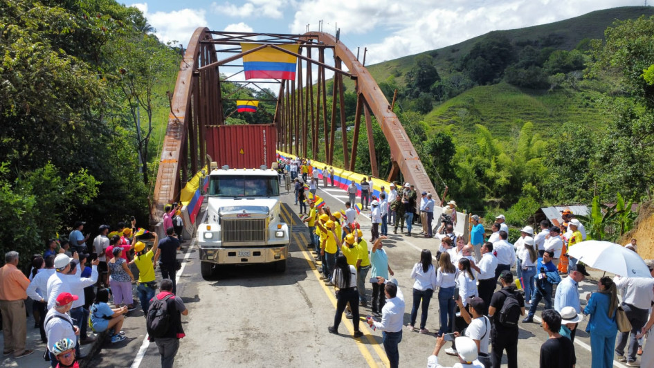 Inauguración nuevo puente El Alambrado Inauguración nuevo puente El Alambrado