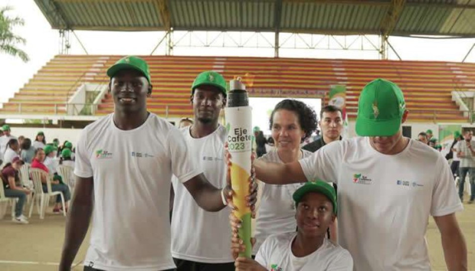 El fuego de los Juegos fue encendido la semana pasada por la ministra del Deporte, Astrid Bibiana Rodríguez, en Santander de Quilichao (Cauca). El fuego de los Juegos fue encendido la semana pasada por la ministra del Deporte, Astrid Bibiana Rodríguez, en Santander de Quilichao (Cauca).