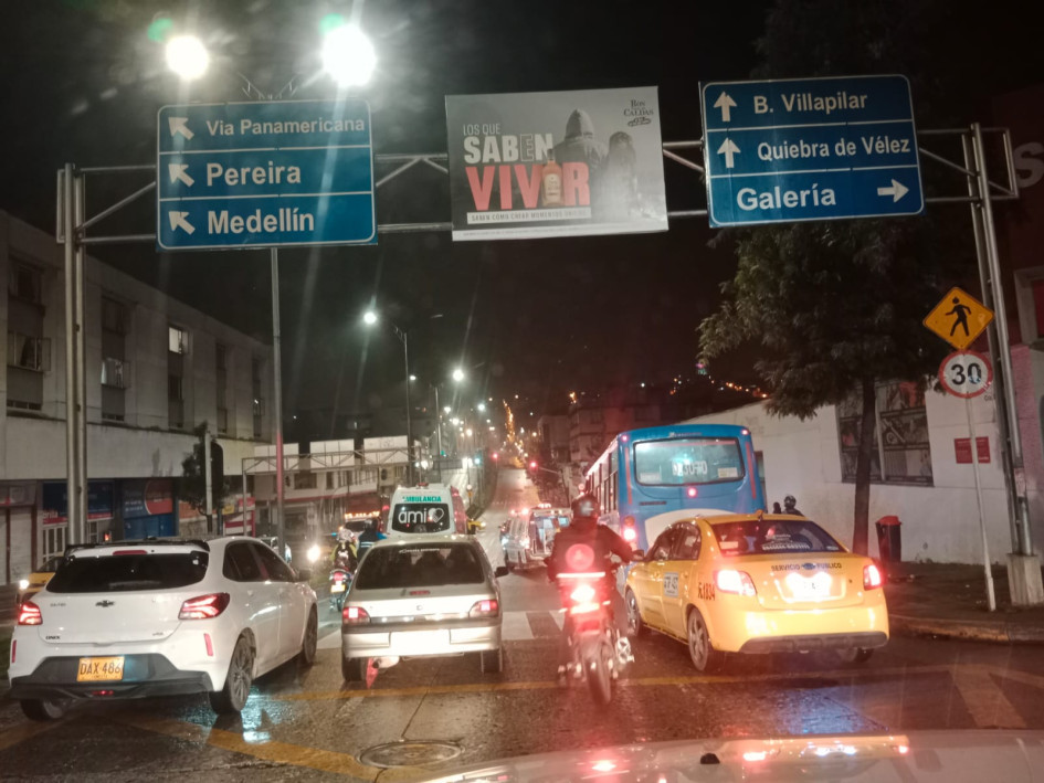 El accidente de marzo pasado. El accidente de marzo pasado.