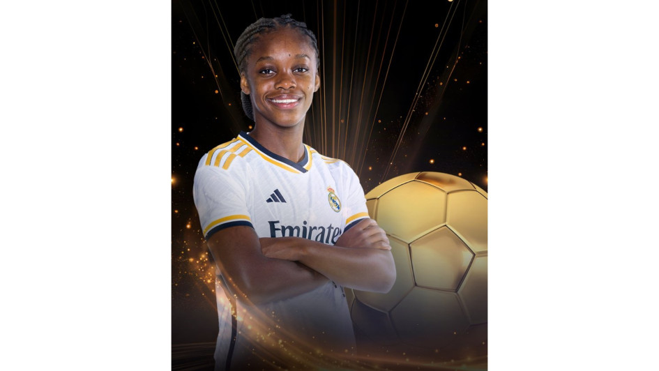 La jugadora del Real Madrid Linda Caicedo recibió este viernes el Golden Girl, entregado por el diario italiano Tuttosport.