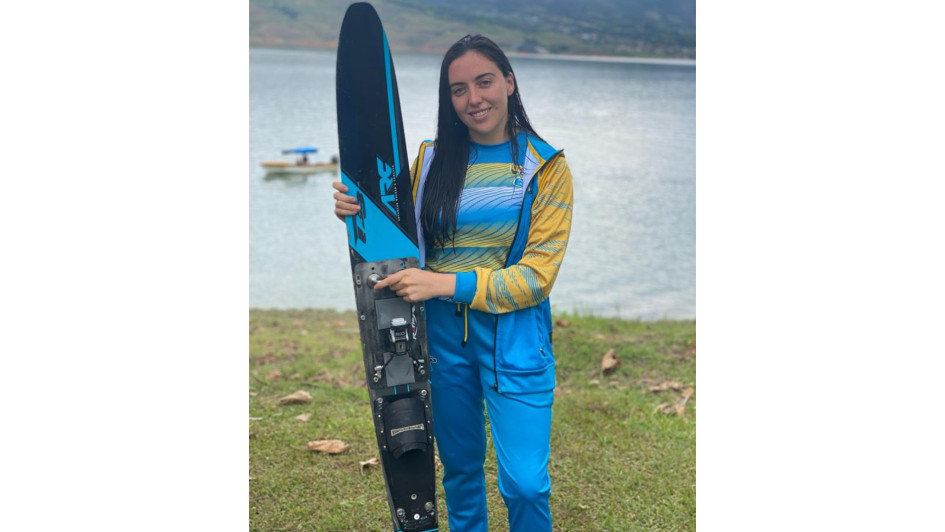 La esquiadora náutica Silvia Zarrate Von Armin, representante de Caldas, finalizó su participación en los Juegos Nacionales 2023 con un bronce. La esquiadora náutica Silvia Zarrate Von Armin, representante de Caldas, finalizó su participación en los Juegos Nacionales 2023 con un bronce.