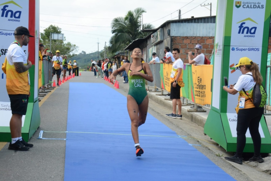 Salomé Pérez, plata para Caldas. Salomé Pérez, plata para Caldas.