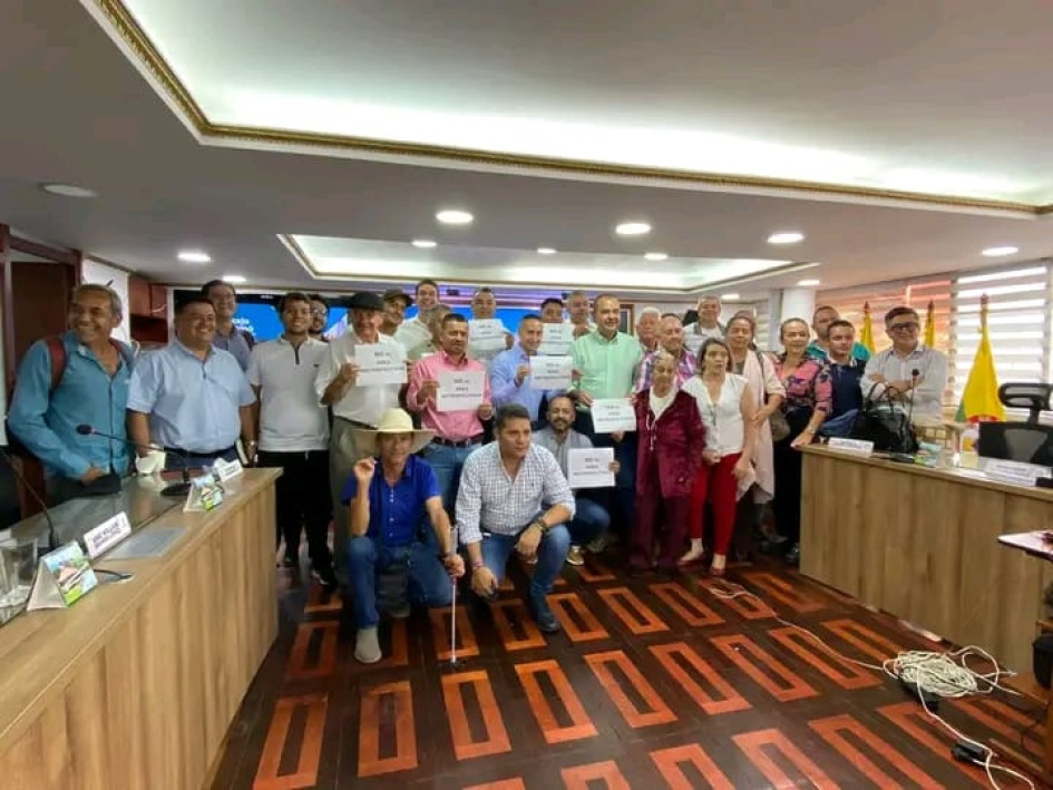14 de los 15 concejales de Chinchiná le dijeron No al Área Metropolitana del Centrosur de Caldas. 14 de los 15 concejales de Chinchiná le dijeron No al Área Metropolitana del Centrosur de Caldas.