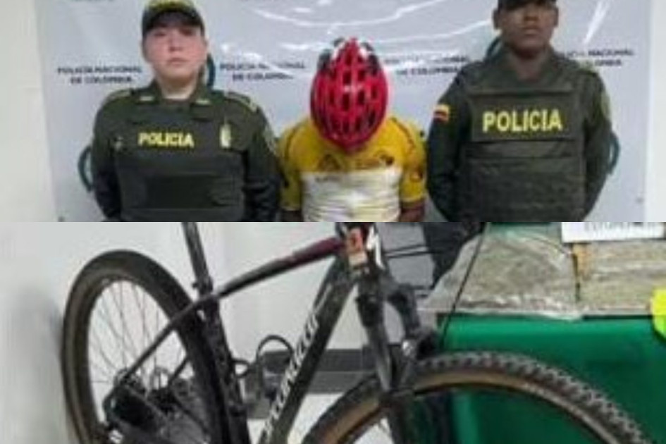 Detenido ciclista en Aranzazu: al parecer, transportaba droga Detenido ciclista en Aranzazu: al parecer, transportaba droga