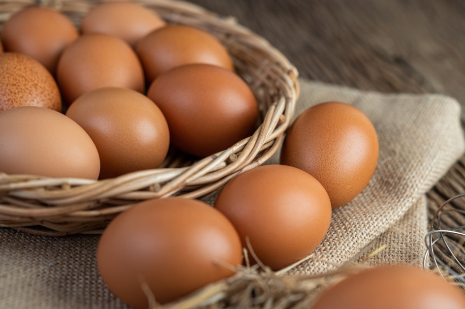 La producción de huevos en Colombia pasó de 14 mil 606 millones de unidades en el 2018 a 16 mil 250 millones en el 2022. Según la Encuesta Nacional de Presupuestos de los Hogares, el 78,1% de las casas compran este producto, lo que lo convierte en el principal alimento de la canasta familiar. La producción de huevos en Colombia pasó de 14 mil 606 millones de unidades en el 2018 a 16 mil 250 millones en el 2022. Según la Encuesta Nacional de Presupuestos de los Hogares, el 78,1% de las casas compran este producto, lo que lo convierte en el principal alimento de la canasta familiar.