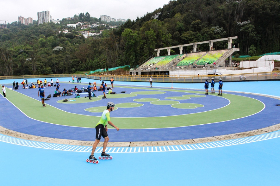 Delegaciones de patinaje, listas para competir en el Bosque Popular El Prado Delegaciones de patinaje, listas para competir en el Bosque Popular El Prado