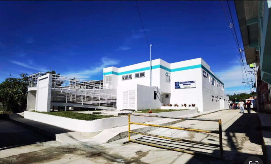 Este es el Centro de Salud, del corregimiento San Diego. La obra, que tuvo un costo de $3 mil 854 millones, se terminó con a los aportes de la Gobernación de Caldas (cerca de $2.900 millones), de la Alcaldía ($511 millones) y del Hospital San José (cerca de $300 millones). Este es el Centro de Salud, del corregimiento San Diego. La obra, que tuvo un costo de $3 mil 854 millones, se terminó con a los aportes de la Gobernación de Caldas (cerca de $2.900 millones), de la Alcaldía ($511 millones) y del Hospital San José (cerca de $300 millones).