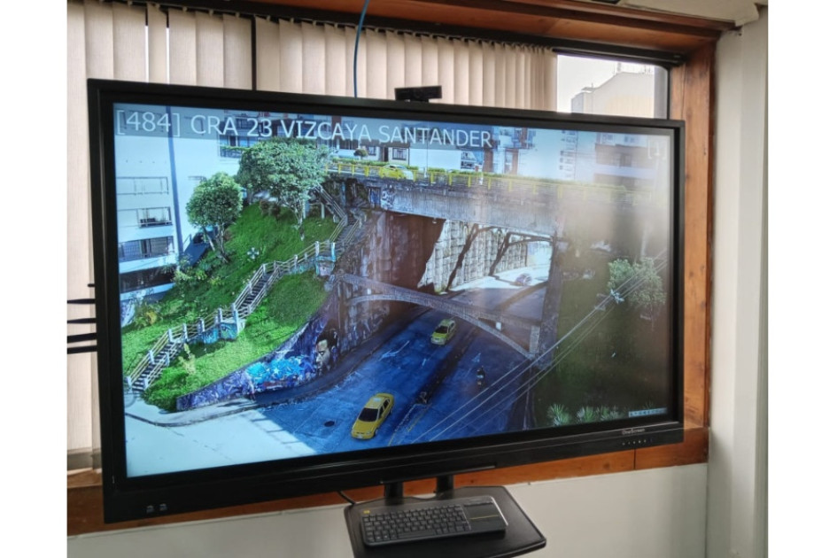 Ya funcionan las cámaras para vigilar el puente Vizcaya Ya funcionan las cámaras para vigilar el puente Vizcaya