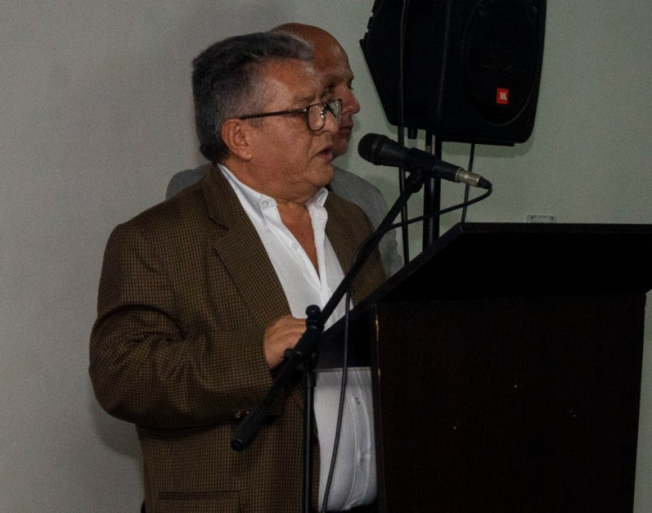 Fabio Aristizábal Gómez, presidente de la Liga Caldense de Fútbol. Fabio Aristizábal Gómez, presidente de la Liga Caldense de Fútbol.
