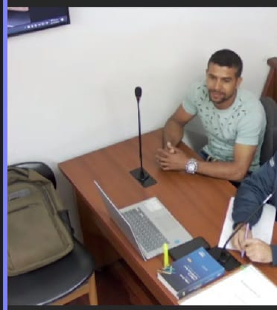 Fotos| LA PATRIA Óscar Orlando Cardeño Suárez, alias Yeiron, de Salamina, será condenado. Tiene otra sentencia por porte ilegal de armas, a 2 años y 4 meses. Fotos| LA PATRIA Óscar Orlando Cardeño Suárez, alias Yeiron, de Salamina, será condenado. Tiene otra sentencia por porte ilegal de armas, a 2 años y 4 meses.