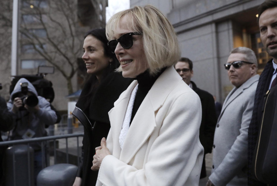 La periodista Jean Carroll. La periodista Jean Carroll.