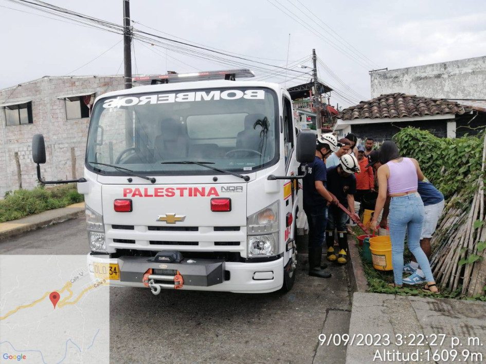 Alcaldía de Palestina destinará $400 millones para el cuerpo de Bomberos