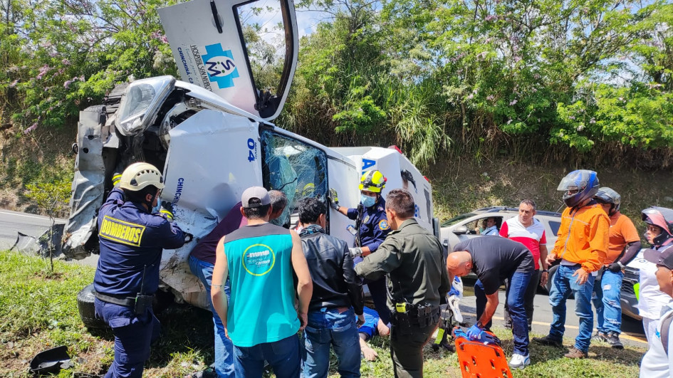 El accidente. El accidente.