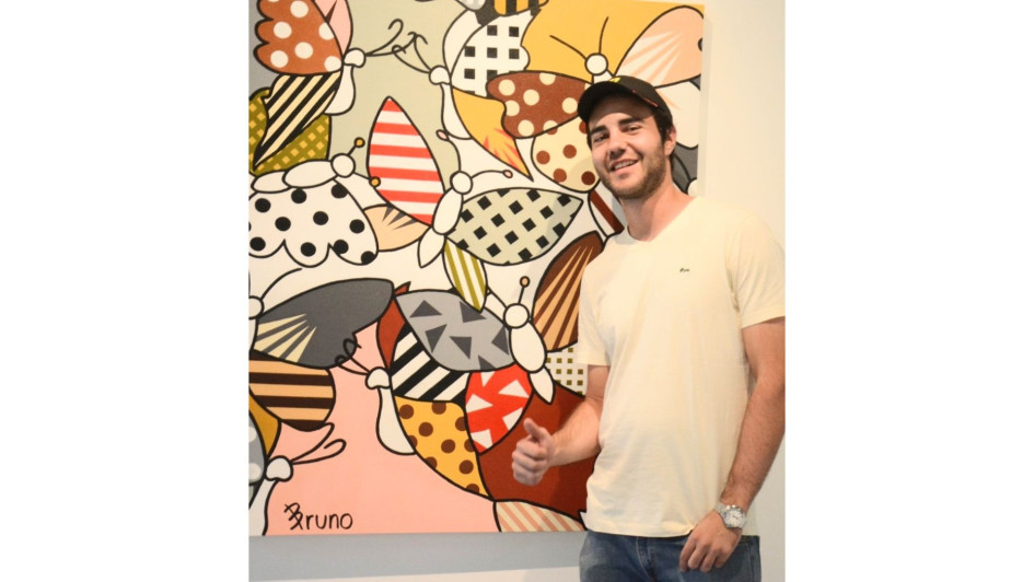 Bruno Ángel, artista manizaleño. Bruno Ángel, artista manizaleño.