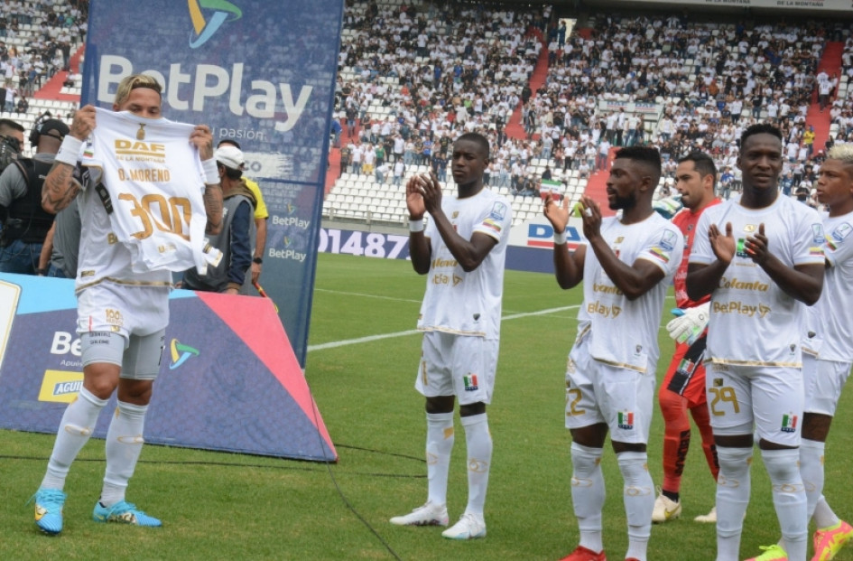 Dayro Moreno llegó a 300 partidos con el Once Caldas y le dio la victoria ante Boyacá Chicó. Dayro Moreno llegó a 300 partidos con el Once Caldas y le dio la victoria ante Boyacá Chicó.