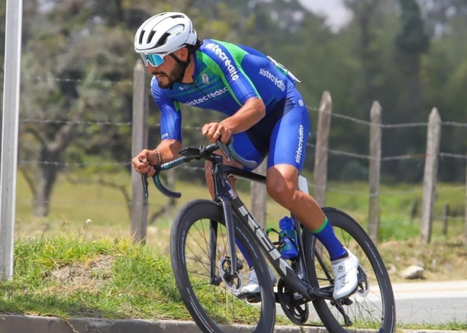 Juan Diego Hoyos, ciclista riosuceño.