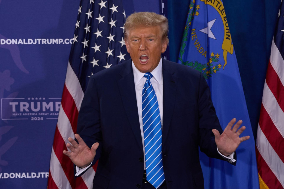 El candidato presidencial republicano, el expresidente Donald J. Trump, habló durante su evento Compromiso con el Caucus en Big League Dreams en Las Vegas, Nevada, EE.UU., el pasado 27 de enero. El Caucus Republicano de Nevada tendrá lugar este jueves. El candidato presidencial republicano, el expresidente Donald J. Trump, habló durante su evento Compromiso con el Caucus en Big League Dreams en Las Vegas, Nevada, EE.UU., el pasado 27 de enero. El Caucus Republicano de Nevada tendrá lugar este jueves.