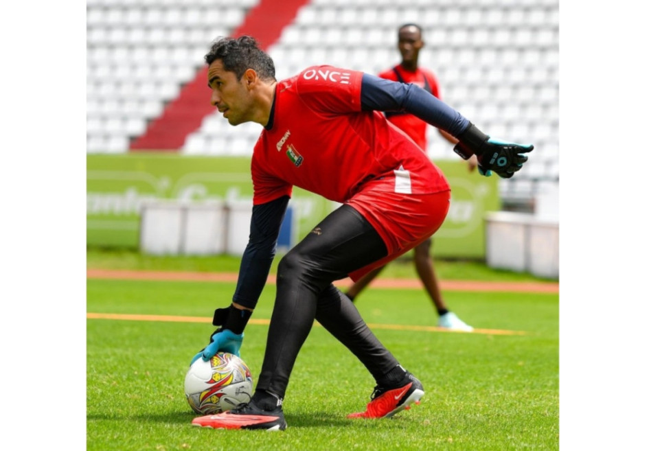 James Aguirre, portero del Once Caldas Once Caldas