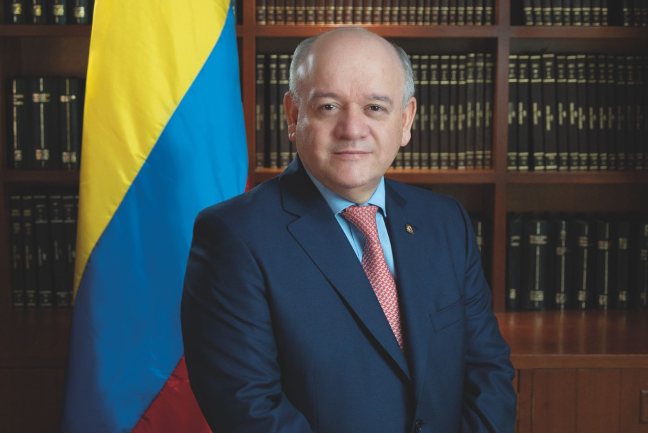 José Fernando Reyes Cuartas se desempeñó como vicepresidente de la Corte Constitucional en el 2023. Este año será su presidente. José Fernando Reyes Cuartas se desempeñó como vicepresidente de la Corte Constitucional en el 2023. Este año será su presidente.