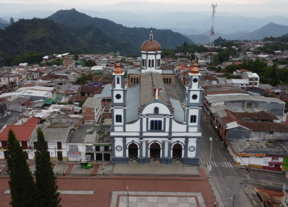Parroquia de la Virgen de la Candelaria en Riosucio (Caldas). Parroquia de la Virgen de la Candelaria en Riosucio (Caldas).