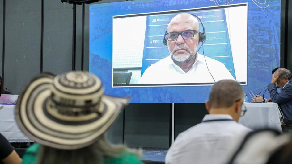 Salvatore Mancuso declaró en mayo del 2023 ante la Jurisdicción Especial para la Paz (JEP). Salvatore Mancuso declaró en mayo del 2023 ante la Jurisdicción Especial para la Paz (JEP).