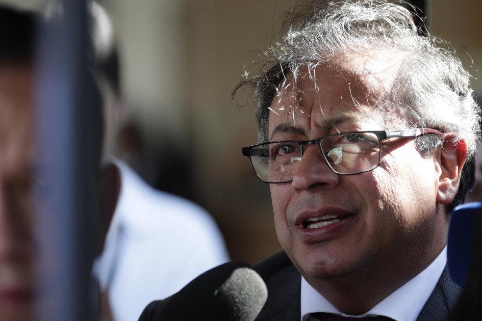 El presidente de Colombia, Gustavo Petro, habló sobre la situación en Gaza durante la VIII cumbre de la Comunidad de Estados Latinoamericanos y Caribeños (Celac), en Kingstown (San Vicente y las Granadinas). El presidente de Colombia, Gustavo Petro, habló sobre la situación en Gaza durante la VIII cumbre de la Comunidad de Estados Latinoamericanos y Caribeños (Celac), en Kingstown (San Vicente y las Granadinas).