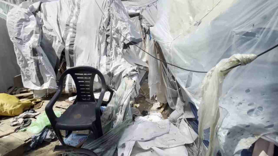 El nuevo ataque se presentó en el Hospital Mártires de al Aqsa, considerado el más importante del área central de Gaza. El nuevo ataque se presentó en el Hospital Mártires de al Aqsa, considerado el más importante del área central de Gaza.