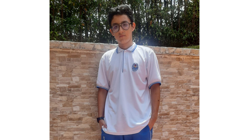 Juan Manuela Falla, estudiante del colegio Santa Teresita, de Chinchiná. Juan Manuela Falla, estudiante del colegio Santa Teresita, de Chinchiná.